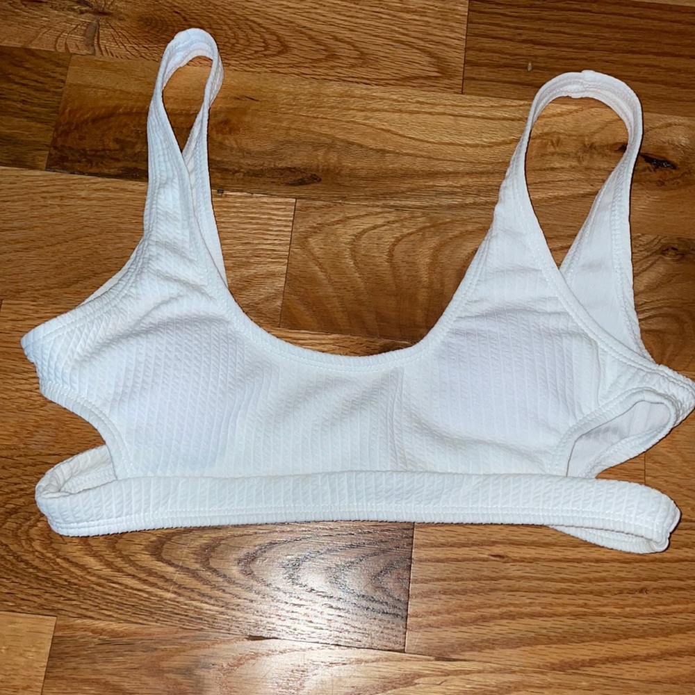 Zaful White Bikini Top